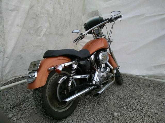 1HD4CEM1XRY223751 - 1994 HARLEY-DAVIDSON XLH883 H ORANGE photo 4