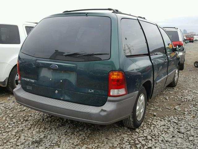 2FMZA5141XBB88163 - 1999 FORD WINDSTAR L GREEN photo 4