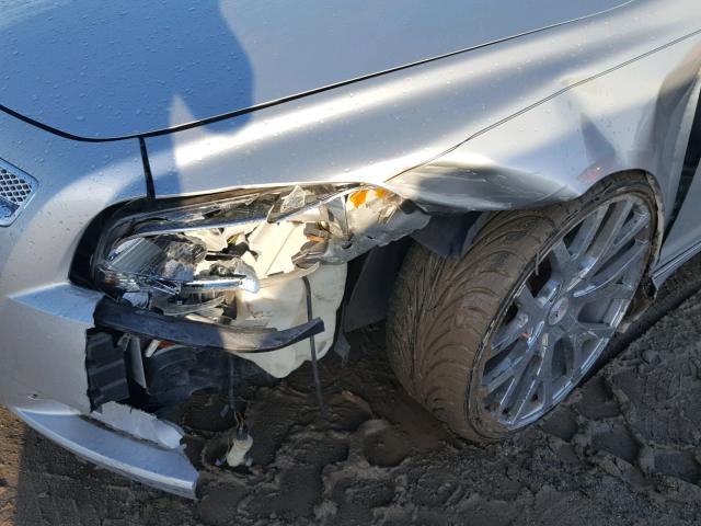 1G1ZC5E00AF323685 - 2010 CHEVROLET MALIBU 1LT 银色 照片 9