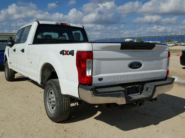 1FT7W2BT9HEC66910 - 2017 FORD F250 SUPER WHITE photo 3