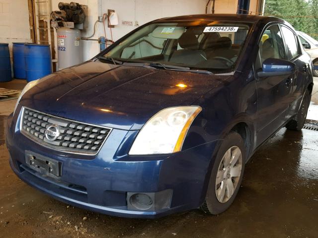 3N1AB61E67L662158 - 2007 NISSAN SENTRA 2.0 BLUE photo 2