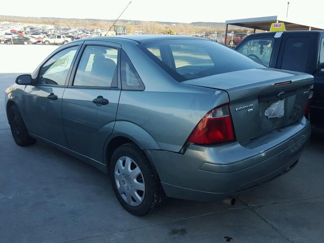 1FAHP34N86W153713 - 2006 FORD FOCUS ZX4 GREEN photo 1