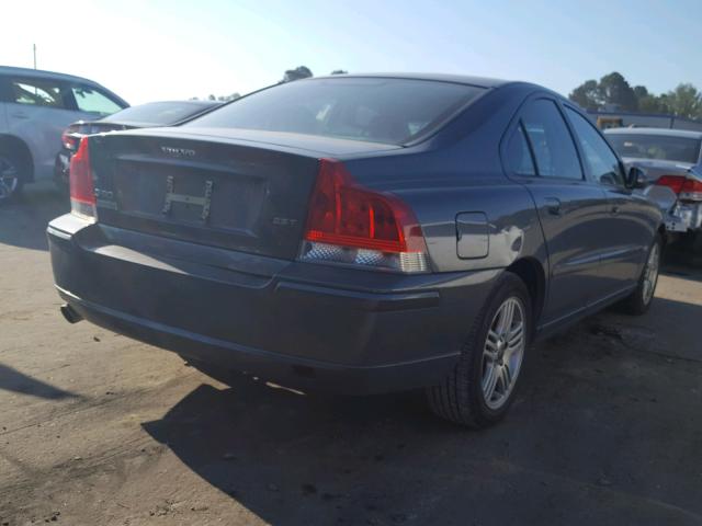 YV1RS592862554834 - 2006 VOLVO S60 2.5T CHARCOAL photo 4