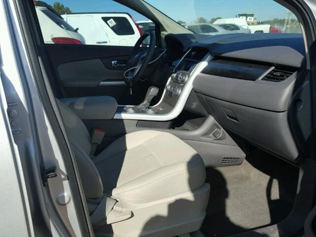 2FMDK3GC8DBC29300 - 2013 FORD EDGE SE SILVER photo 5