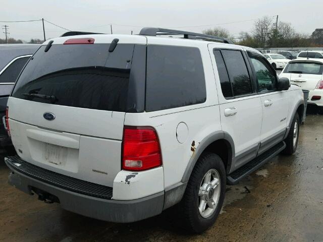 1FMZU73E82ZC08813 - 2002 FORD EXPLORER X WHITE photo 4