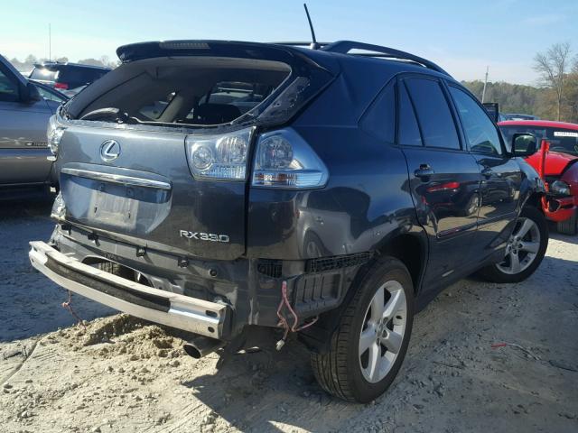 2T2GA31U45C026298 - 2005 LEXUS RX 330 GRAY photo 4