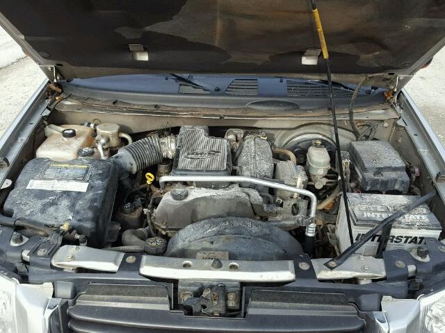 1GKDT13S542137316 - 2004 GMC ENVOY SILVER photo 7