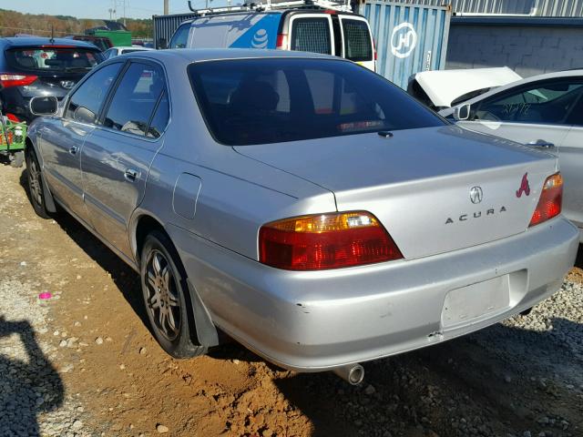 19UUA5660YA005469 - 2000 ACURA 3.2TL SILVER photo 3