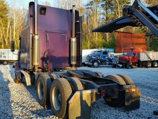 1FUJBBAV45LN94935 - 2005 FREIGHTLINER CONVENTION PURPLE photo 3