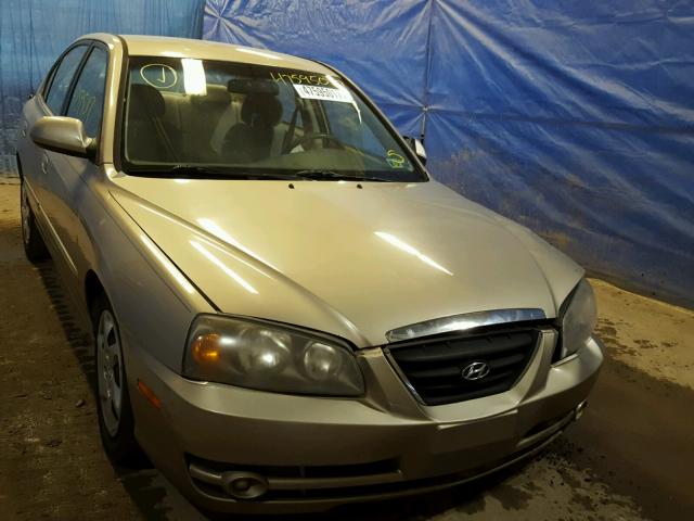 KMHDN46D36U371462 - 2006 HYUNDAI ELANTRA GL TAN photo 9