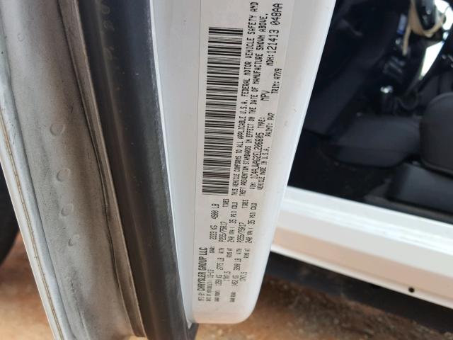 1C4AJWAG2EL206605 - 2014 JEEP WRANGLER S 白色 照片 10