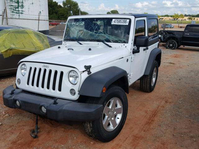 1C4AJWAG2EL206605 - 2014 JEEP WRANGLER S 白色 照片 2