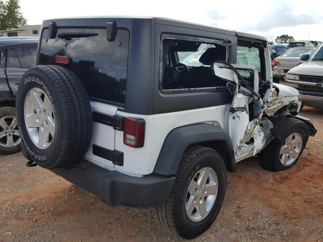 1C4AJWAG2EL206605 - 2014 JEEP WRANGLER S 白色 照片 4