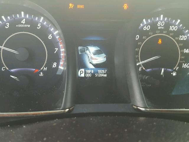 4T1BK1EB8HU259631 - 2017 TOYOTA AVALON XLE GRAY photo 8