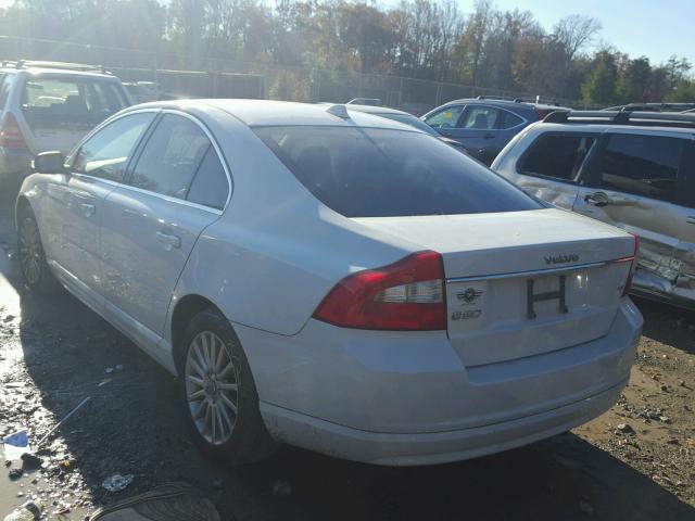 YV1AS982271033797 - 2007 VOLVO S80 3.2 WHITE photo 3