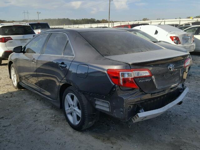 4T1BF1FKXCU097903 - 2012 TOYOTA CAMRY BASE GRAY photo 3