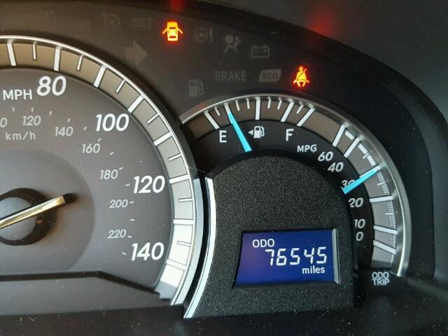 4T1BF1FKXCU097903 - 2012 TOYOTA CAMRY BASE GRAY photo 8