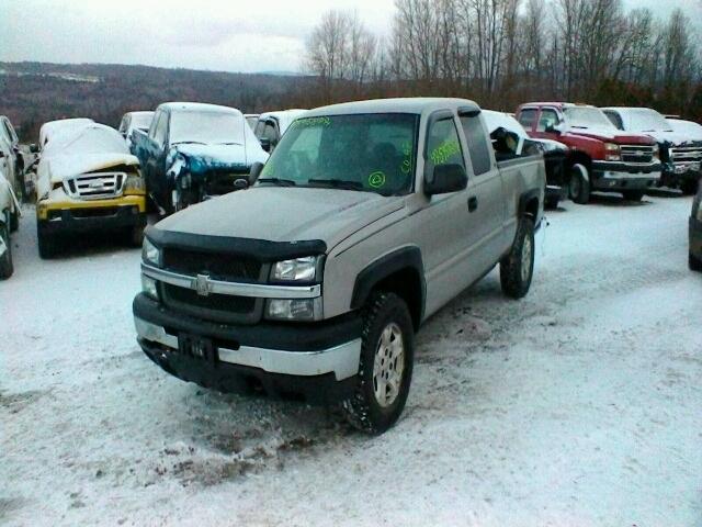 1GCEK19V65E147857 - 2005 CHEVROLET SILVERADO GRAY photo 2