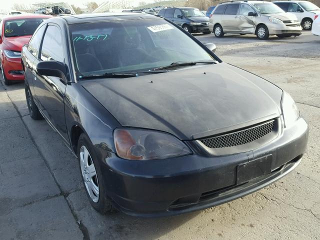 1HGEM22992L056006 - 2002 HONDA CIVIC EX BLUE photo 1