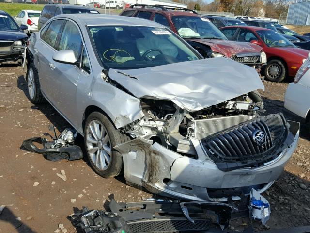 1G4PR5SK6E4169256 - 2014 BUICK VERANO CON SILVER photo 1