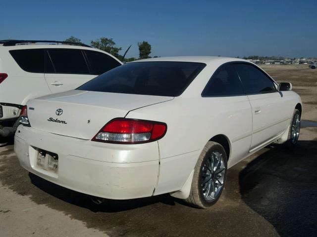 2T1CG22P51C460129 - 2001 TOYOTA CAMRY SOLA WHITE photo 4