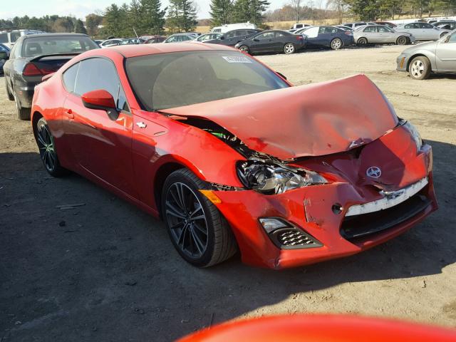 JF1ZNAA15D2724482 - 2013 TOYOTA SCION FR-S RED photo 1