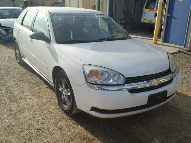 1G1ZT62845F117730 - 2005 CHEVROLET MALIBU MAX WHITE photo 1
