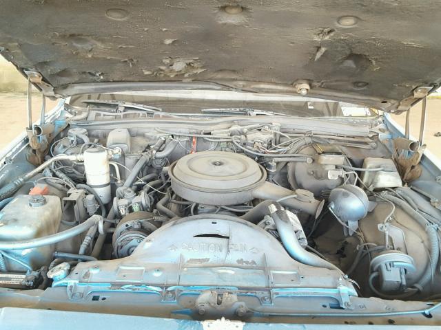 1G1BL54EXLA160509 - 1990 CHEVROLET CAPRICE BLUE photo 7