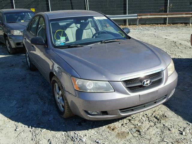 KMHEU46C66A077098 - 2006 HYUNDAI SONATA GLS GRAY photo 1