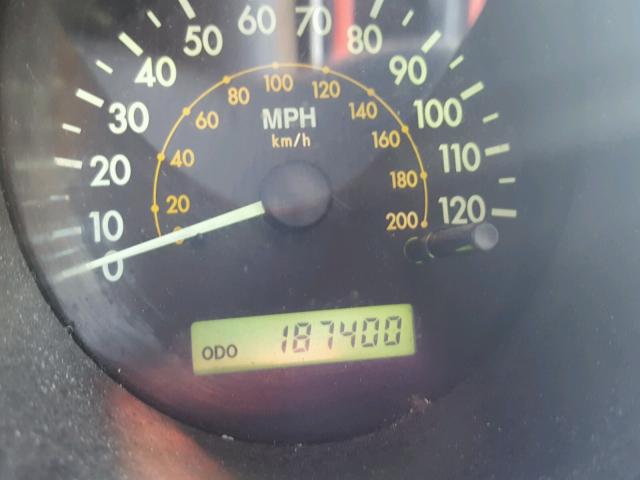 KL1TD52635B432343 - 2005 CHEVROLET AVEO BASE Бордовый фото 8