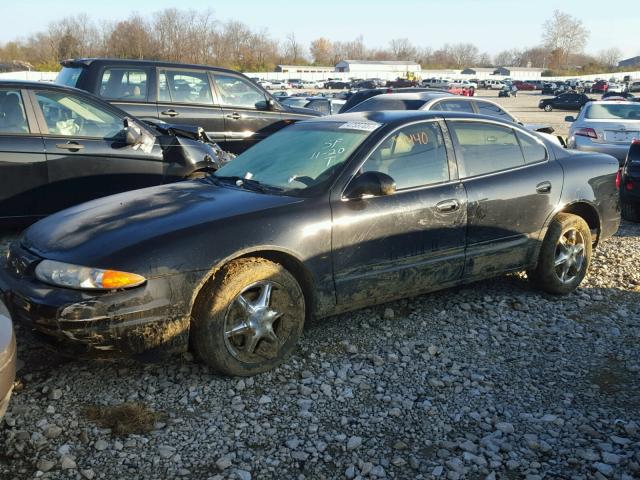 1G3NF52E4XC361511 - 1999 OLDSMOBILE ALERO GLS BLACK photo 2