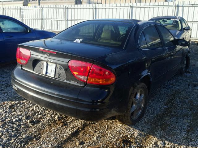 1G3NF52E4XC361511 - 1999 OLDSMOBILE ALERO GLS BLACK photo 4