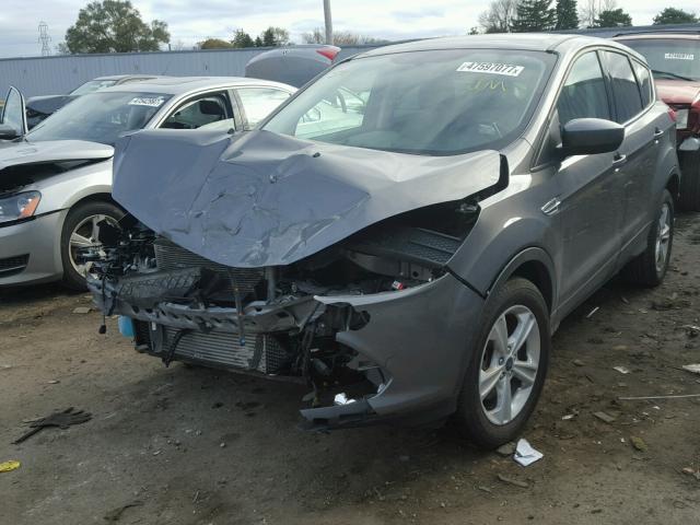 1FMCU9GX4EUB73430 - 2014 FORD ESCAPE SE GRAY photo 2