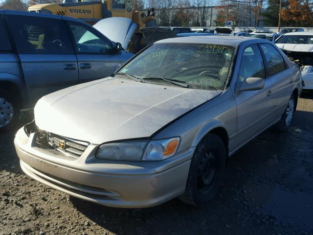 4T1BG22K81U015253 - 2001 TOYOTA CAMRY CE BEIGE photo 2