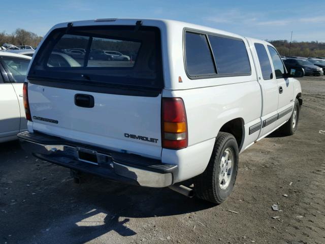 2GCEC19T311114788 - 2001 CHEVROLET SILVERADO WHITE photo 4