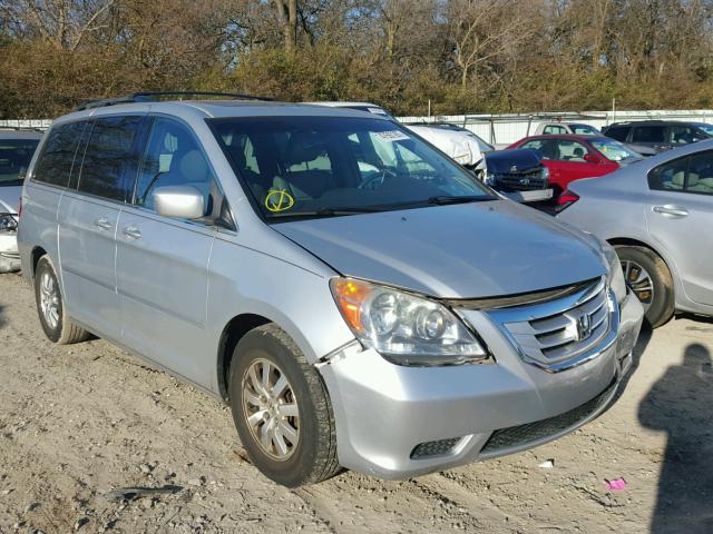 5FNRL3H74AB034348 - 2010 HONDA ODYSSEY EX SILVER photo 1