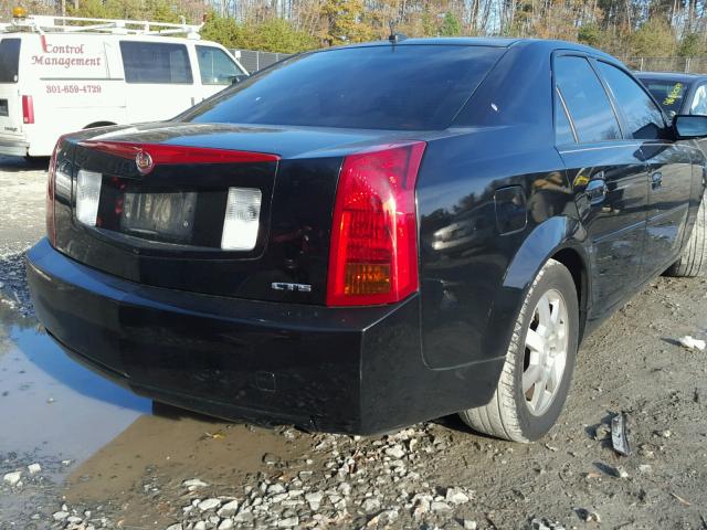 1G6DP577760132309 - 2006 CADILLAC CTS HI FEA BLACK photo 4