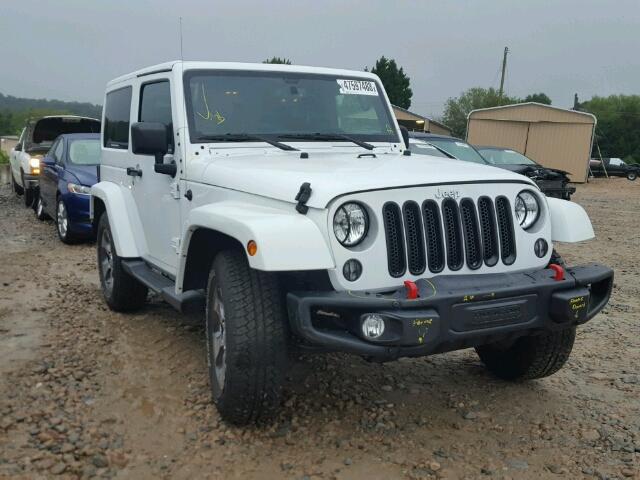 1C4AJWBG5GL175464 - 2016 JEEP WRANGLER S WHITE photo 1