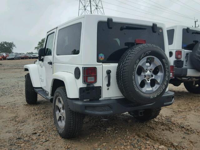 1C4AJWBG5GL175464 - 2016 JEEP WRANGLER S WHITE photo 3