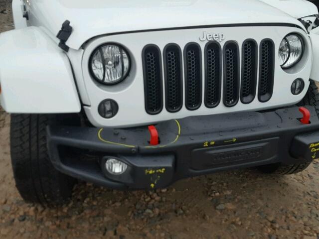 1C4AJWBG5GL175464 - 2016 JEEP WRANGLER S WHITE photo 9