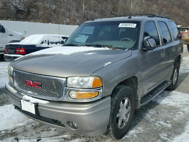 1GKEK63U33J292764 - 2003 GMC YUKON DENA SILVER photo 2