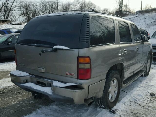 1GKEK63U33J292764 - 2003 GMC YUKON DENA SILVER photo 4