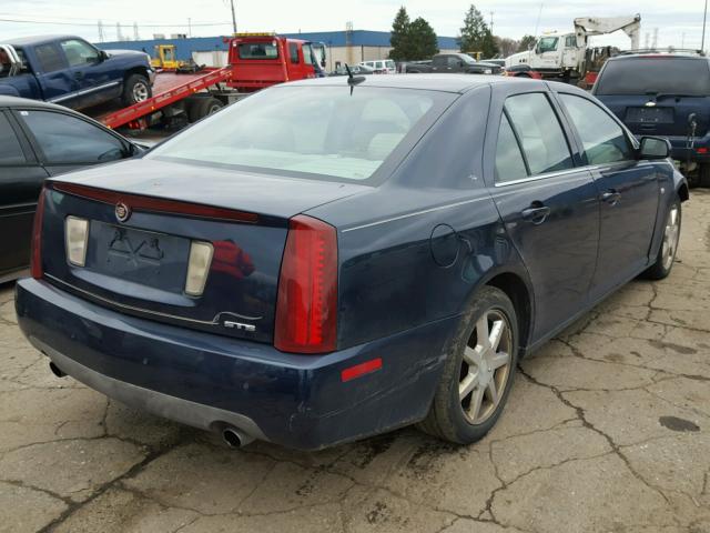 1G6DW677360122269 - 2006 CADILLAC STS BLUE photo 4