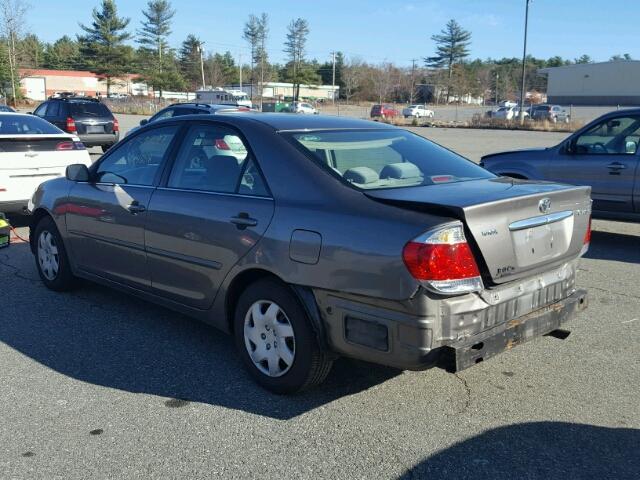 4T1BE32K16U726540 - 2006 TOYOTA CAMRY LE GRAY photo 3