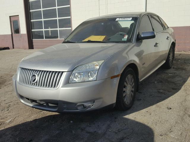 1MEHM40W28G607991 - 2008 MERCURY SABLE LUXU SILVER photo 2