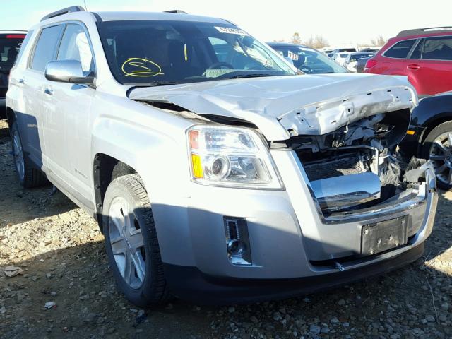 2GKALSEK7C6390502 - 2012 GMC TERRAIN SL SILVER photo 1