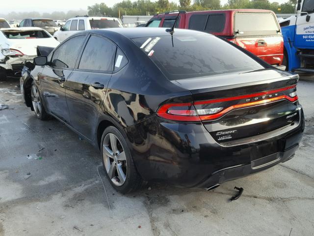 1C3CDFBA0DD309173 - 2013 DODGE DART SXT BLACK photo 3