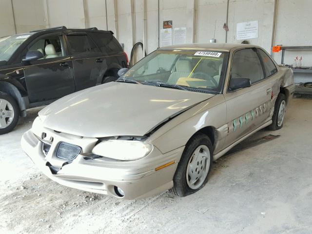 1G2NE12TXVC841757 - 1997 PONTIAC GRAND AM S თაფლისფერი ფოტო 2