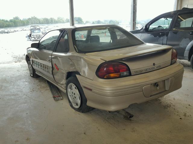 1G2NE12TXVC841757 - 1997 PONTIAC GRAND AM S თაფლისფერი ფოტო 3