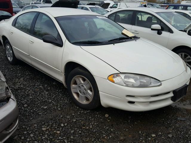 2B3HD46R82H220295 - 2002 DODGE INTREPID S WHITE photo 1